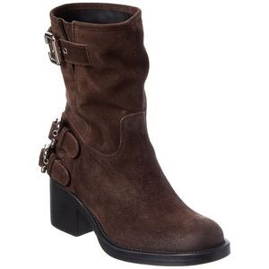 Chloé Dakota Suede Bootie, Brown